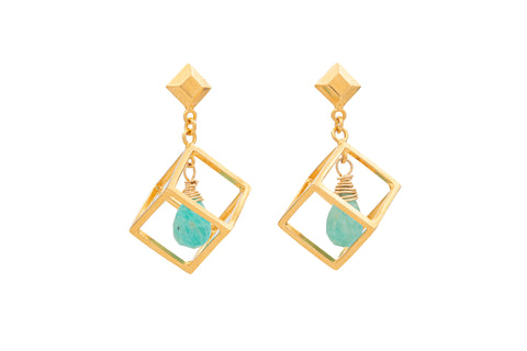 ARETE CUBO SUEÑOS PLATÓNICOS CON LARIMAR