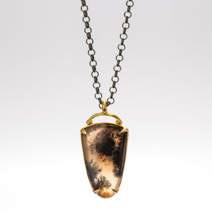 COLLAR MEDALLÓN DENDRITA