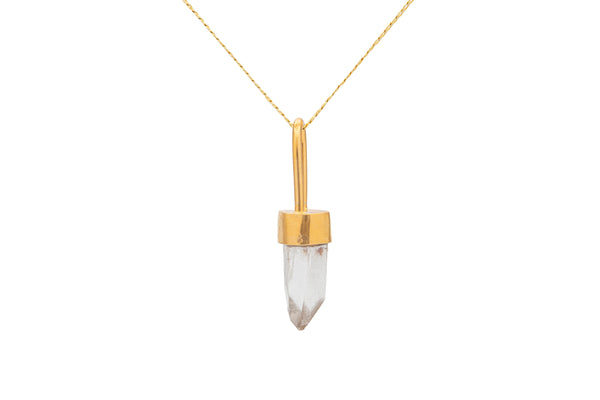 Collar Cuarzo Candado