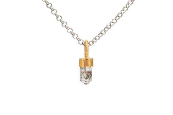 Collar Cuarzo Candado