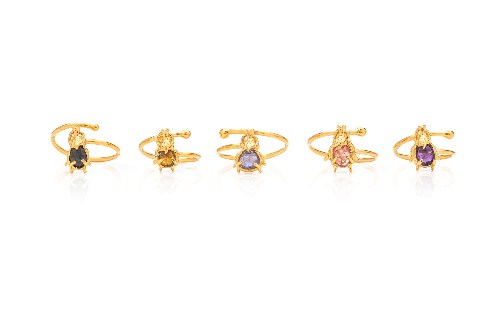 ANILLO MEDIO ESCARABAJO MINI JIRAFA