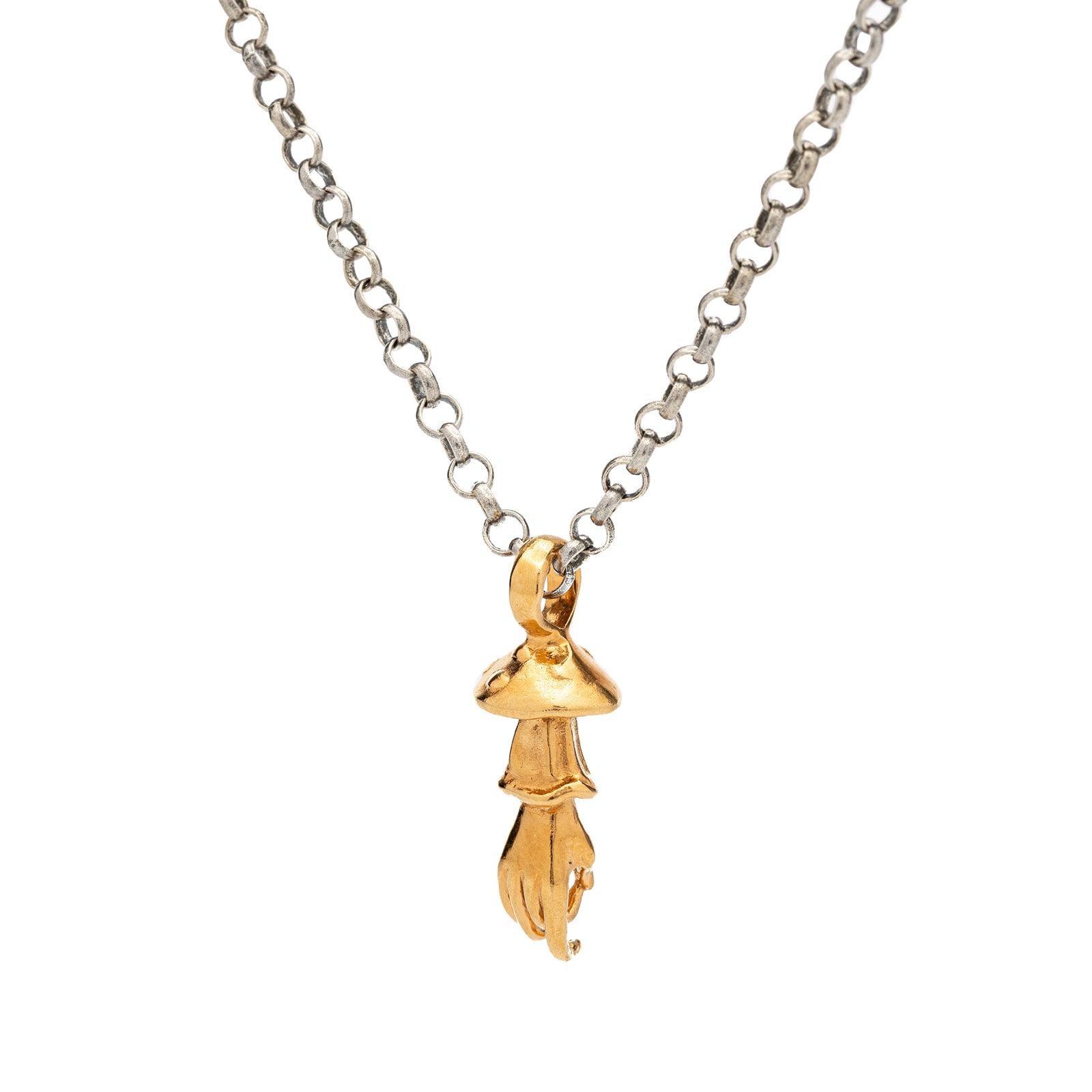 COLLAR MANO DE HECHICERA CON HONGO