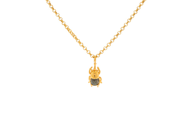 COLLAR ESCARABAJO JIRAFA