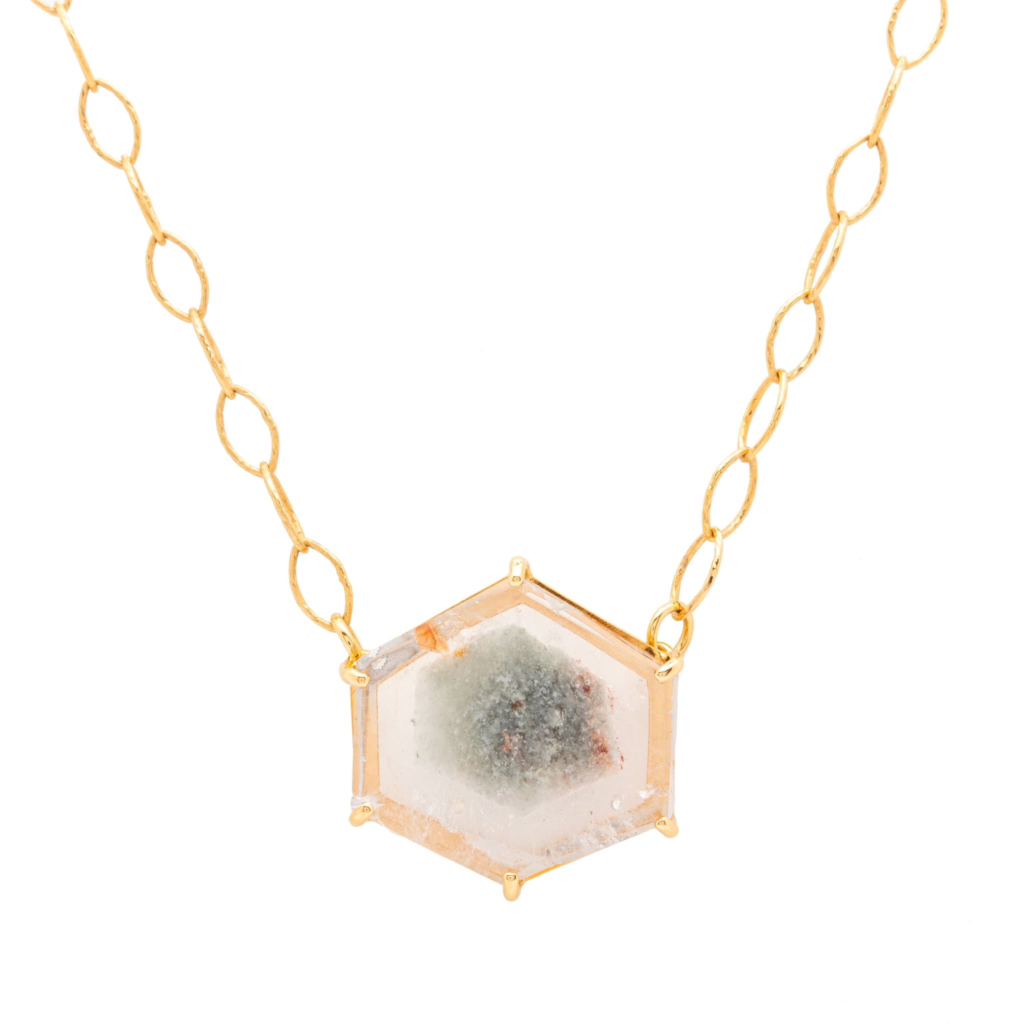COLLAR CUARZO CACOXENITA