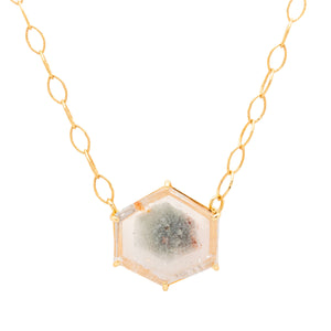 COLLAR CUARZO CACOXENITA