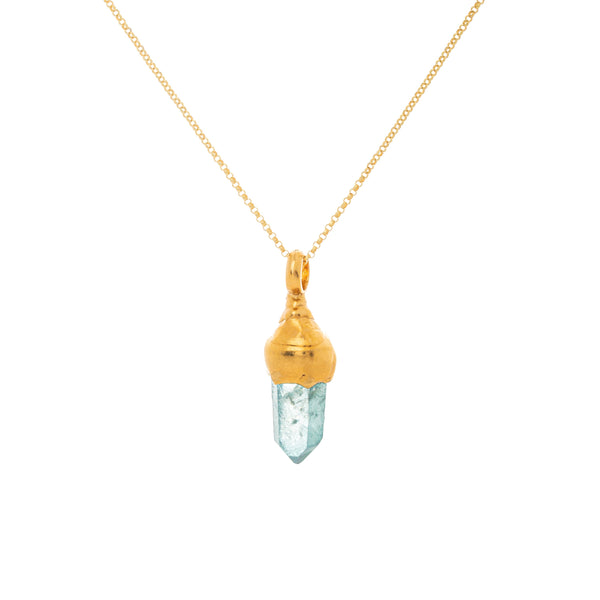 COLLAR CUARZO CARACOL