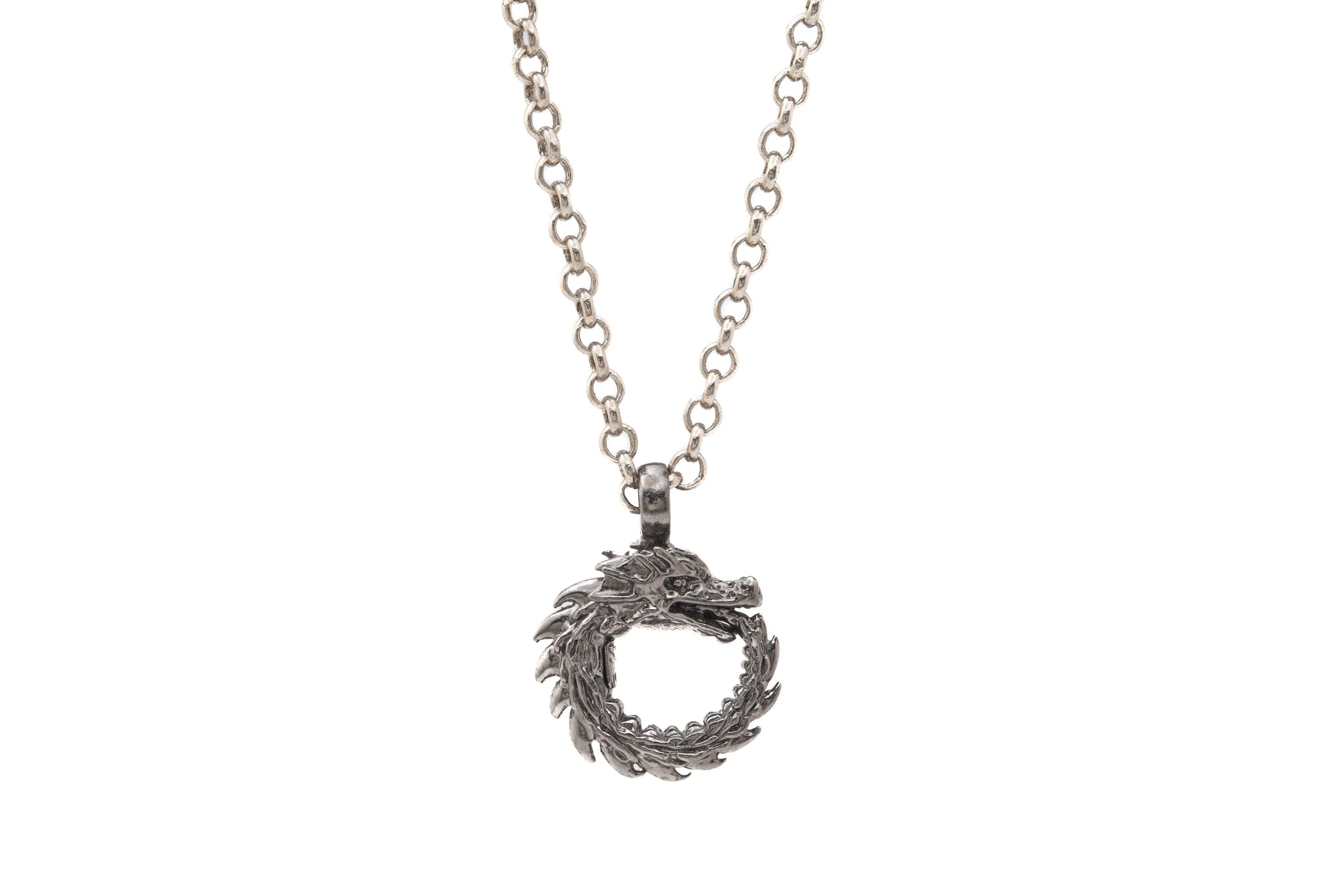 COLLAR DRAGÓN OUROBORO