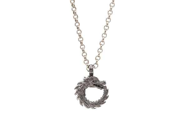 COLLAR DRAGÓN OUROBORO