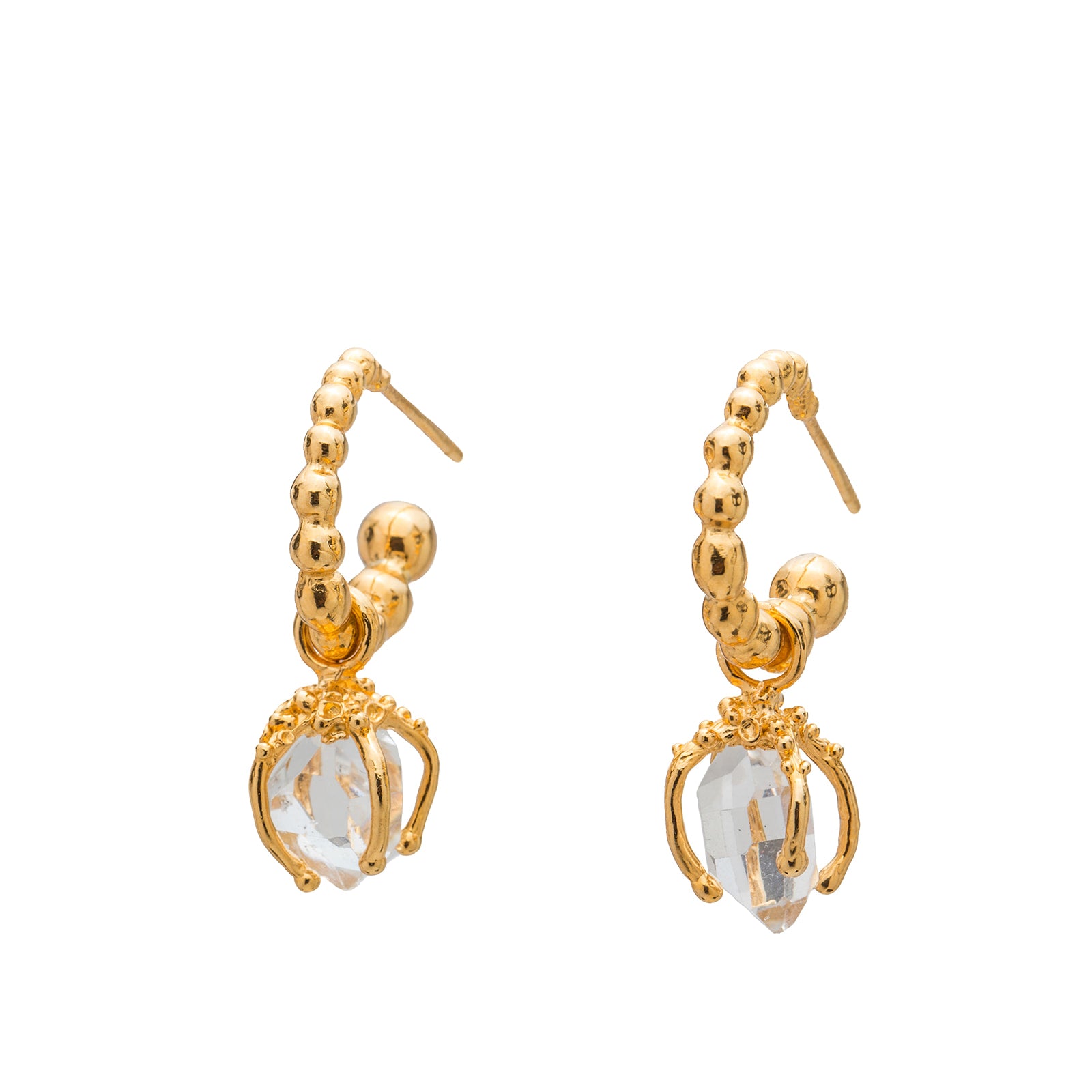 ARRACADA CUARZO DIAMANTE HERKIMER