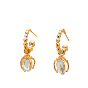ARRACADA CUARZO DIAMANTE HERKIMER