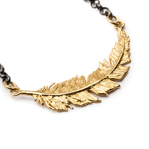 COLLAR PLUMA