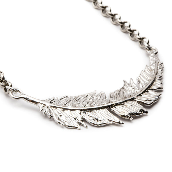 COLLAR PLUMA
