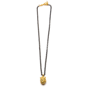 COLLAR CORAZÓN VERDADERO CON FLORES "El amor te hace florecer"