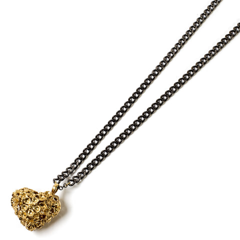 COLLAR CORAZÓN JAULA DE FLORES